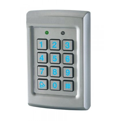 Prastel EASYBKA Access control unit with blue backlite keypad